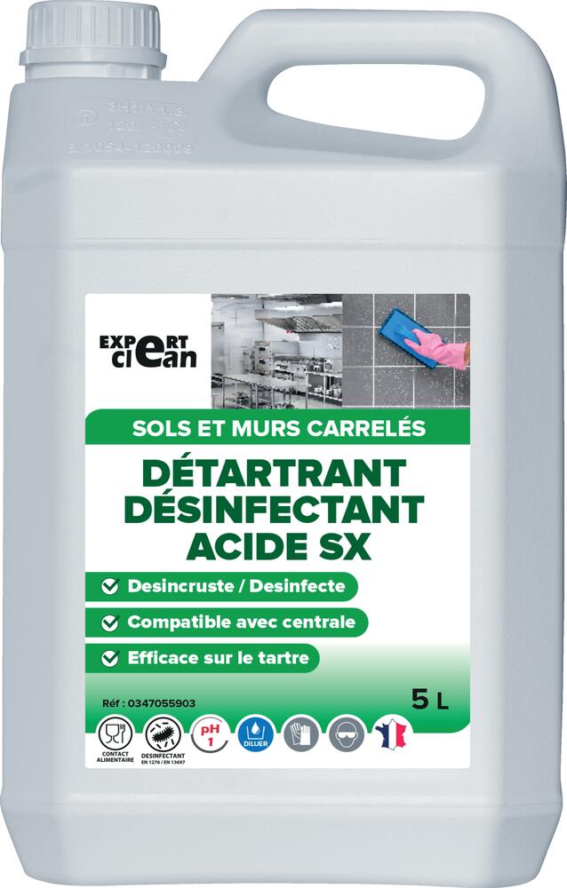 Détartrant Désinfectant acide SX 